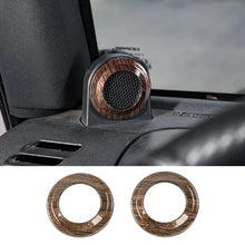 For 2007-2014 Jeep Wrangler JK JKU A-Pillar Speaker Ring Cover Trim RT-TCZ