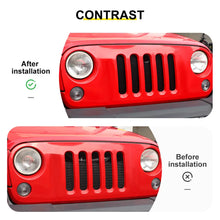 For 2007-2015 Jeep Wrangler JK Front Grille Mesh Tablet Insect Proof Net Accessories RT-TCZ