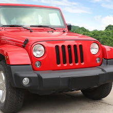 For 2007-2015 Jeep Wrangler JK Front Grille Mesh Tablet Insect Proof Net Accessories RT-TCZ