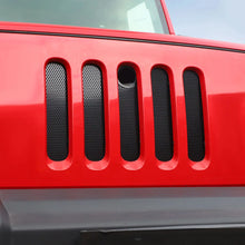 For 2007-2015 Jeep Wrangler JK Front Grille Mesh Tablet Insect Proof Net Accessories RT-TCZ