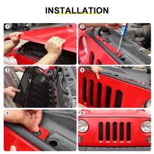 For 2007-2015 Jeep Wrangler JK Front Grille Mesh Tablet Insect Proof Net Accessories RT-TCZ