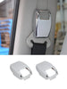For 2007-2016 Jeep Compass/2011-2016 Patriot Interior Seat Safety Belt Button Cover Trim RT-TCZ