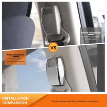 For 2007-2016 Jeep Compass/2011-2016 Patriot Interior Seat Safety Belt Button Cover Trim RT-TCZ