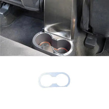 For 2007-2016 Jeep Compass/2011-2016 Patriot  Rear cup holder panel Trim Cover Car Interior Accessories RT-TCZ