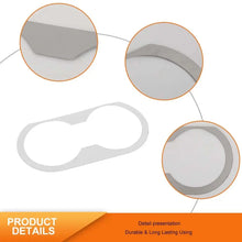 For 2007-2016 Jeep Compass/2011-2016 Patriot  Rear cup holder panel Trim Cover Car Interior Accessories RT-TCZ