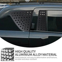 For 2007-2016 Jeep Compass 4 x Rear Triangular Window Glass Plate Trim Black RT-TCZ