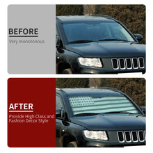 For 2007-2016 Jeep Compass Car Windshield Sunshade, Front Window Sun Shade Foldable Sun Visor Sunscreen RT-TCZ