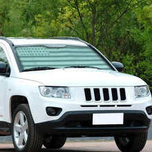 For 2007-2016 Jeep Compass Car Windshield Sunshade, Front Window Sun Shade Foldable Sun Visor Sunscreen RT-TCZ