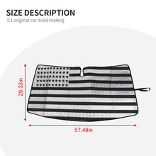 For 2007-2016 Jeep Compass Car Windshield Sunshade, Front Window Sun Shade Foldable Sun Visor Sunscreen RT-TCZ