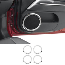 For 2007-2016 Jeep Compass/For 2011-2016 Jeep Patriot Car Door Speaker Horn Collar Frame Ring Trim RT-TCZ