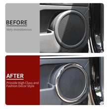 For 2007-2016 Jeep Compass/For 2011-2016 Jeep Patriot Car Door Speaker Horn Collar Frame Ring Trim RT-TCZ