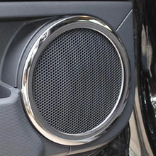 For 2007-2016 Jeep Compass/For 2011-2016 Jeep Patriot Car Door Speaker Horn Collar Frame Ring Trim RT-TCZ