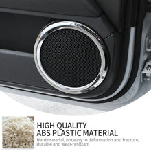 For 2007-2016 Jeep Compass/For 2011-2016 Jeep Patriot Car Door Speaker Horn Collar Frame Ring Trim RT-TCZ
