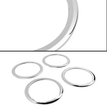 For 2007-2016 Jeep Compass/For 2011-2016 Jeep Patriot Car Door Speaker Horn Collar Frame Ring Trim RT-TCZ