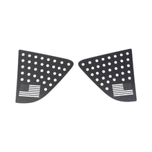 For 2007-2016 Jeep Compass Rear Window Cover Aluminum Alloy Glass Panel Black RT-TCZ