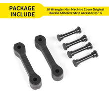 For 2007-2017 Jeep Wrangler JK Original Engine Hood Buckle Rubber Strip Accessories RT-TCZ
