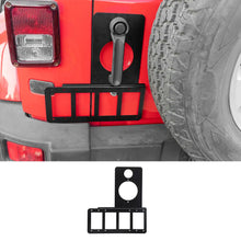 For 2007-2017 Jeep Wrangler JK Rear Tailgate License Plate Holder Frame Bracket RT-TCZ