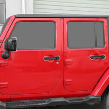 For 2007-2017 Jeep Wrangler JK Rearview Mirror Cover & Door Handle Trim Shell Cover Kit RT-TCZ