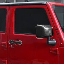 For 2007-2017 Jeep Wrangler JK Rearview Mirror Cover & Door Handle Trim Shell Cover RT-TCZ
