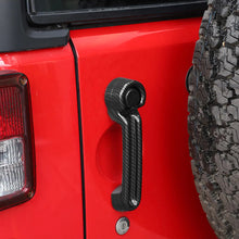 For 2007-2017 Jeep Wrangler JK Rearview Mirror Cover & Door Handle Trim Shell Cover RT-TCZ