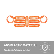 For 2007-2017 Jeep Wrangler JK Upgrade Front Honeycomb Mesh Grille & Angry Eyes Headlight Cover Trim RT-TCZ