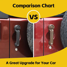 For 2007-2018 Jeep Wrangler JK 2-Door Door Handle Trim & Handles Bowl Decor Cover RT-TCZ