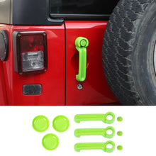 For 2007-2018 Jeep Wrangler JK 2-Door Door Handle Trim & Handles Bowl Decor Cover RT-TCZ