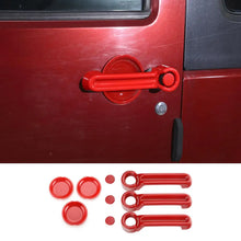 For 2007-2018 Jeep Wrangler JK 2-Door Door Handle Trim & Handles Bowl Decor Cover RT-TCZ