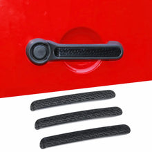 For 2007-2018 Jeep Wrangler JK 2-Door Exterior Door Grab Handle Insert Trim, Texture RT-TCZ