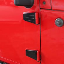 For 2007-2018 Jeep Wrangler JK 2 Door Hinge Cover Trim Upgrade Black RT-TCZ