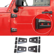 For 2007-2018 Jeep Wrangler JK 2-Door Hinge Covers Protector Trim Kit,4pcs RT-TCZ