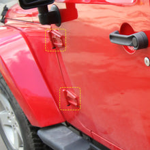 For 2007-2018 Jeep Wrangler JK 2 Door Hood Hinge & Door Hinge Cover Trim Kit (6 pcs) RT-TCZ