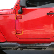 For 2007-2018 Jeep Wrangler JK 2 Door Hood Hinge & Door Hinge Cover Trim Kit (6 pcs) RT-TCZ