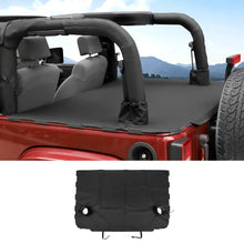 For 2007-2018 Jeep Wrangler JK 2-Door Rear Cargo Cover Privacy Shade Trunk Luggage Cover Waterproof RT-TCZ