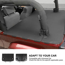 For 2007-2018 Jeep Wrangler JK 2-Door Rear Cargo Cover Privacy Shade Trunk Luggage Cover Waterproof RT-TCZ
