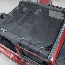 For 2007-2018 Jeep Wrangler JK 2-Door  Sunroof Sun Shade Insulation Net Black RT-TCZ