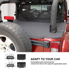 For 2007-2018 Jeep Wrangler JK 2-Door Trunk Divider & Cargo Cover Cargo Privacy Shade (2 pcs) RT-TCZ