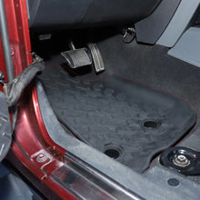 For 2007-2018 Jeep Wrangler JK 2-Door Version Original Front Row Double Hole Floor Mat Foot Mats (2 pcs) RT-TCZ