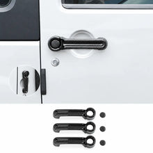 For 2007-2018 Jeep Wrangler JK 2 Doors Exterior Door Handle & Tailgate Cover Trim RT-TCZ