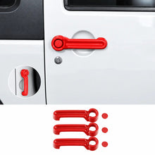 For 2007-2018 Jeep Wrangler JK 2 Doors Exterior Door Handle & Tailgate Cover Trim RT-TCZ