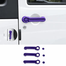 For 2007-2018 Jeep Wrangler JK 2 Doors Exterior Door Handle & Tailgate Cover Trim RT-TCZ