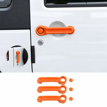 For 2007-2018 Jeep Wrangler JK 2 Doors Exterior Door Handle & Tailgate Cover Trim RT-TCZ