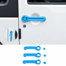 For 2007-2018 Jeep Wrangler JK 2 Doors Exterior Door Handle & Tailgate Cover Trim RT-TCZ