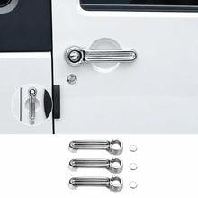 For 2007-2018 Jeep Wrangler JK 2 Doors Exterior Door Handle & Tailgate Cover Trim RT-TCZ