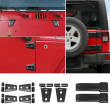 For 2007-2018 Jeep Wrangler JK 2-Dr Door/Hood/Tailgate Hinge Trim Cover RT-TCZ