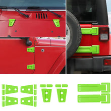 For 2007-2018 Jeep Wrangler JK 2-Dr Door/Hood/Tailgate Hinge Trim Cover RT-TCZ