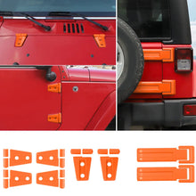 For 2007-2018 Jeep Wrangler JK 2-Dr Door/Hood/Tailgate Hinge Trim Cover RT-TCZ