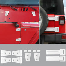 For 2007-2018 Jeep Wrangler JK 2-Dr Door/Hood/Tailgate Hinge Trim Cover RT-TCZ