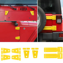 For 2007-2018 Jeep Wrangler JK 2-Dr Door/Hood/Tailgate Hinge Trim Cover RT-TCZ