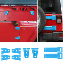For 2007-2018 Jeep Wrangler JK 2-Dr Door/Hood/Tailgate Hinge Trim Cover RT-TCZ